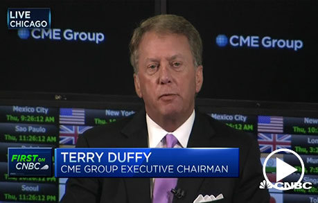 Newly appointed CME CEO Terry Duffy