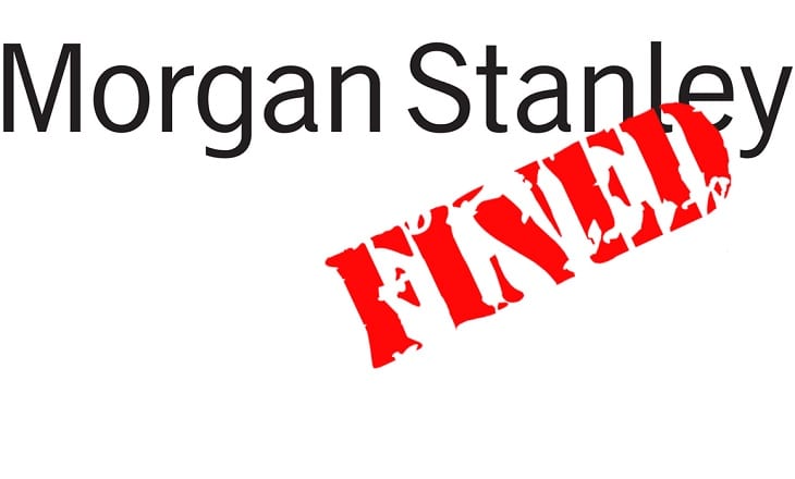 Morgan Stanley fine
