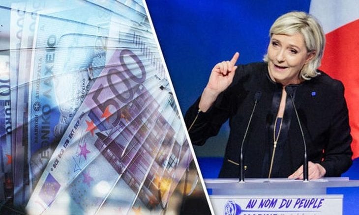 Gasoline bomb hits Le Pen's Paris campaign office Gasoline bomb hits Le Pen's Paris campaign office