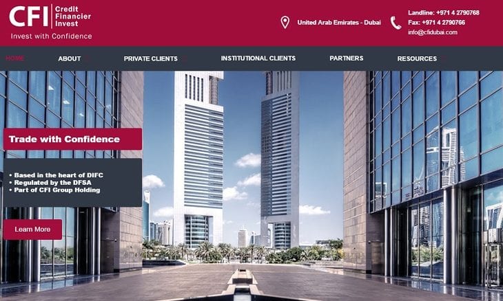 Cfi Group Launches Licensed Dubai Difc Forex Brokerage Operation - 