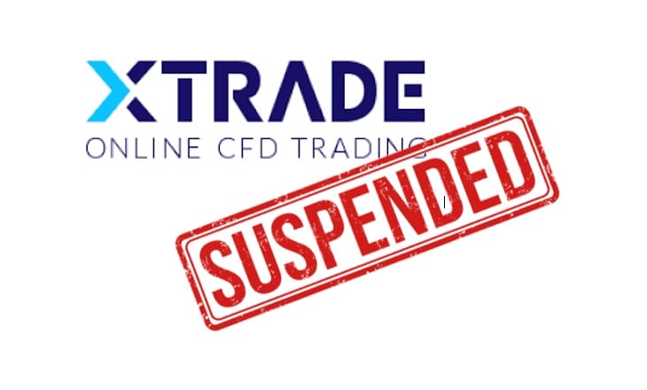 XTrade suspended forex CySEC