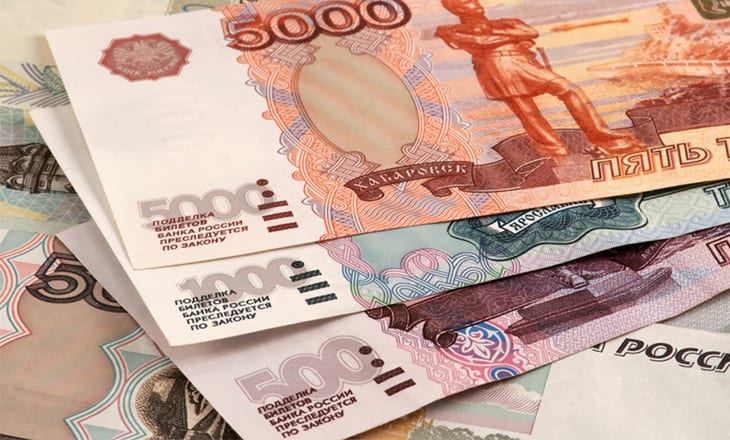ruble trading