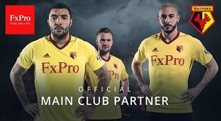 FxPro Watford FC jersey