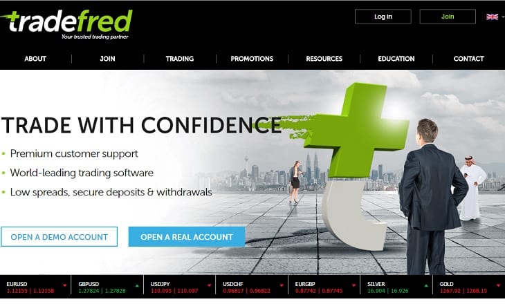 TradeFred forex CFD broker Betfred