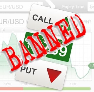 binary options ban