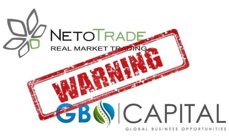 NetoTrade GBOCapital offshore forex broker warning