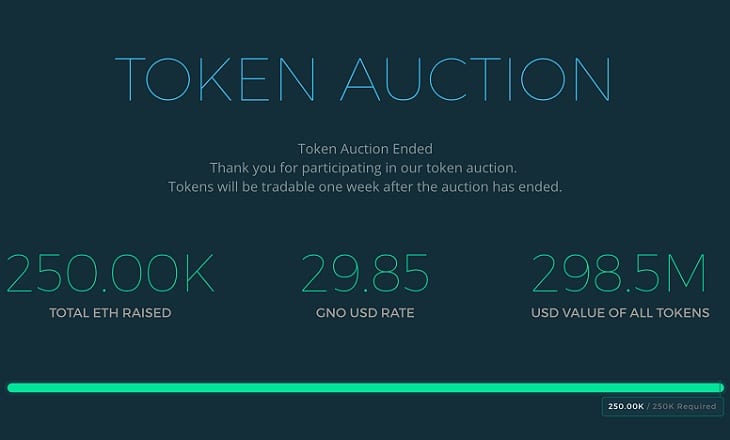 token auction ICO SEC registration