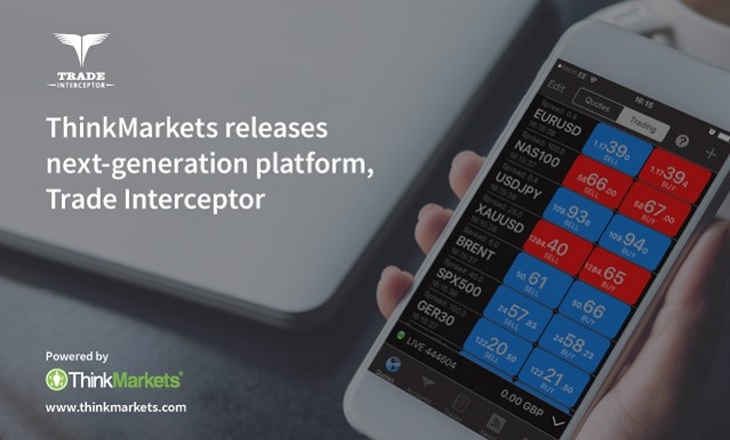 ThinkMarkets trade interceptor mobile trading app