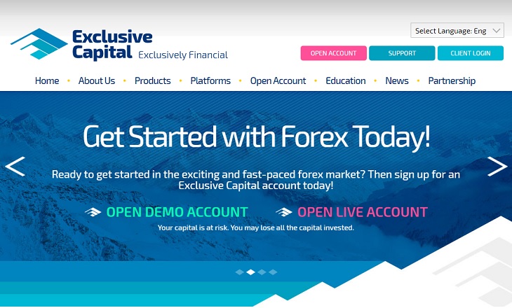 Exclusive Capital fx broker