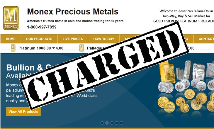 Monex Precious Metals fraud charges