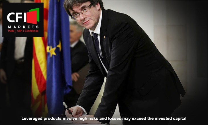 Catalonia independence Spain economy CFI Markets