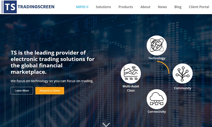 TradingScreen website