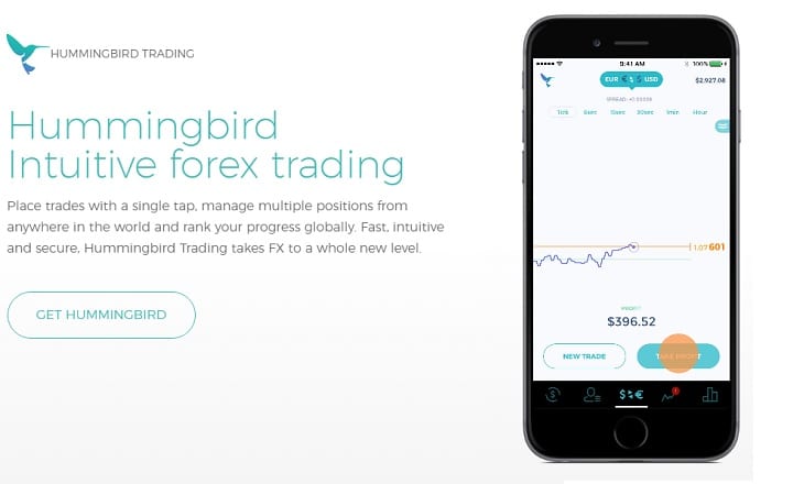 Hummingbird Trading app