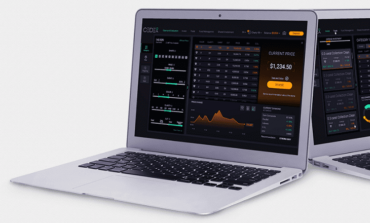 Cedex blockchain diamond exchange
