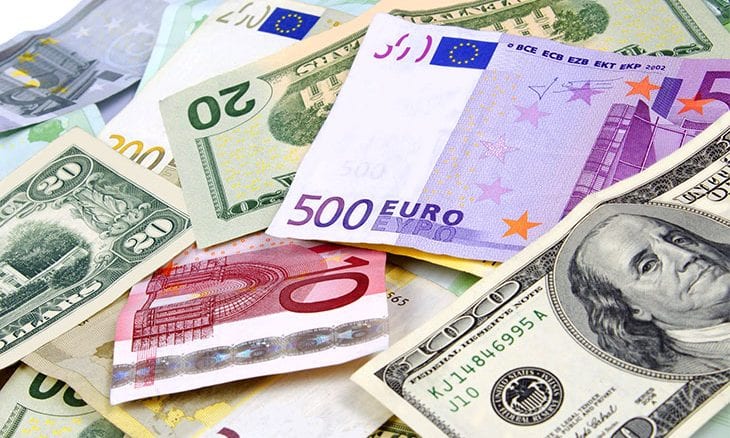 Dollar Starts Year Down While Oil Starts Strong