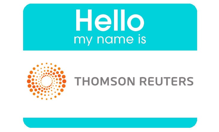 Thomson Reuters Financial & Risk Business is now called Refinitiv