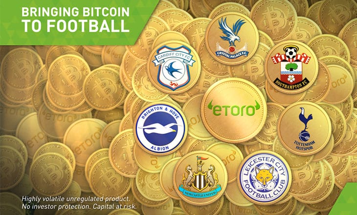 eToro sets new Premier League sponsorship - paid in Bitcoin