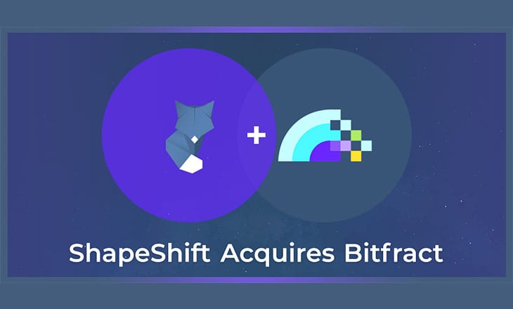 Blockchain technology firm ShapeShift acquires Bitfract