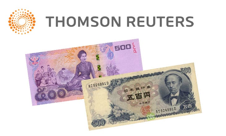 Japanese Yen and Thai Baht crosses added to Thomson Reuters Matching platform