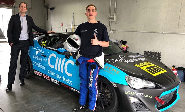 Forex sports sponsorship: CMC Markets partners with motorsport racing prodigy Peter Vodanovich