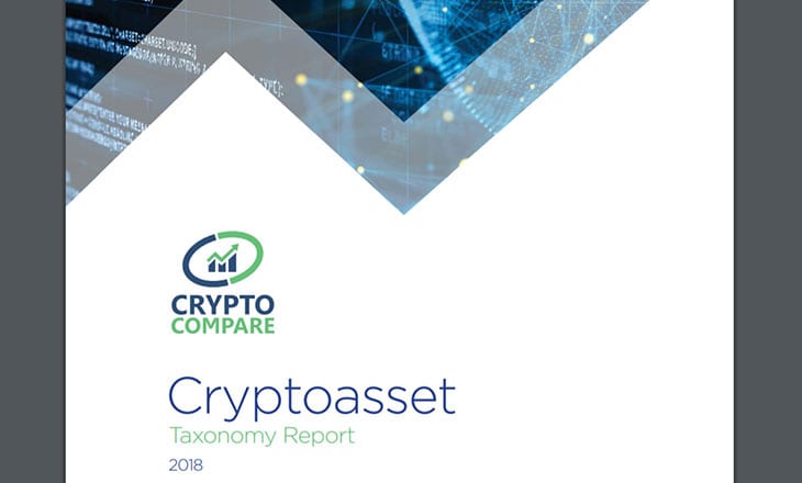 CryptoCompare publishes Cryptoasset Taxonomy Report