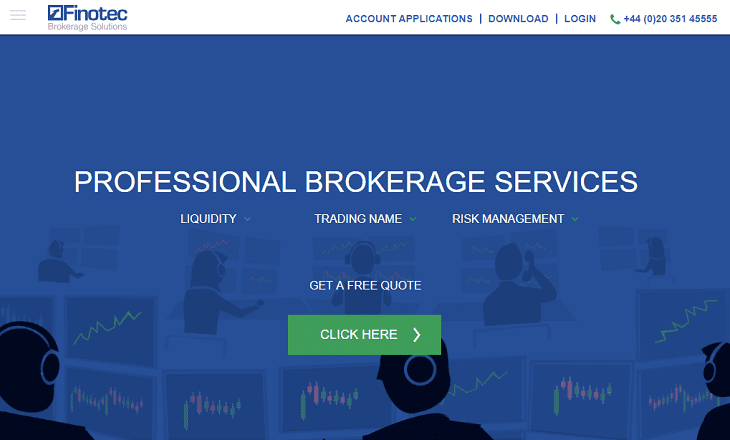 finotec website 2018