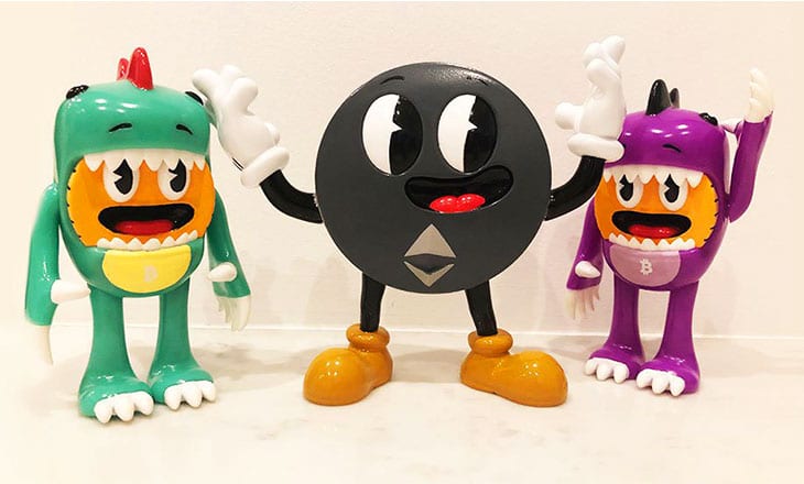 CryptoKaiju launches crypto-themed vinyl toys, fully traceable on a public blockchain