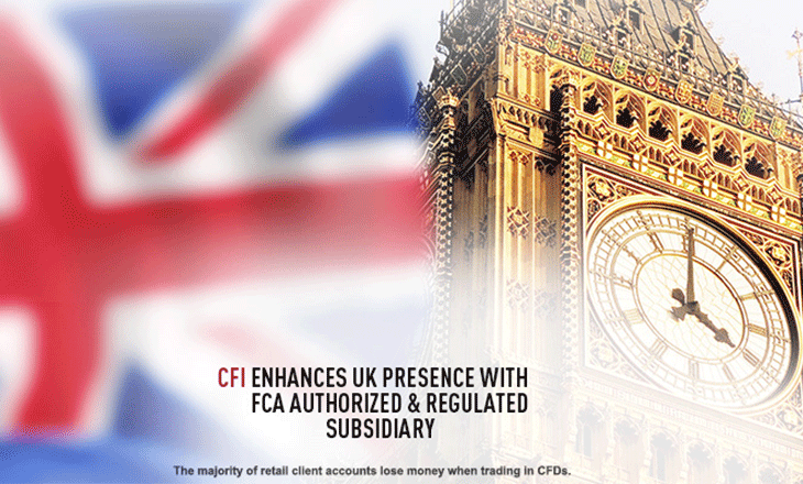 CFI enhances UK presence with FCA authorized and regulated subsidiary