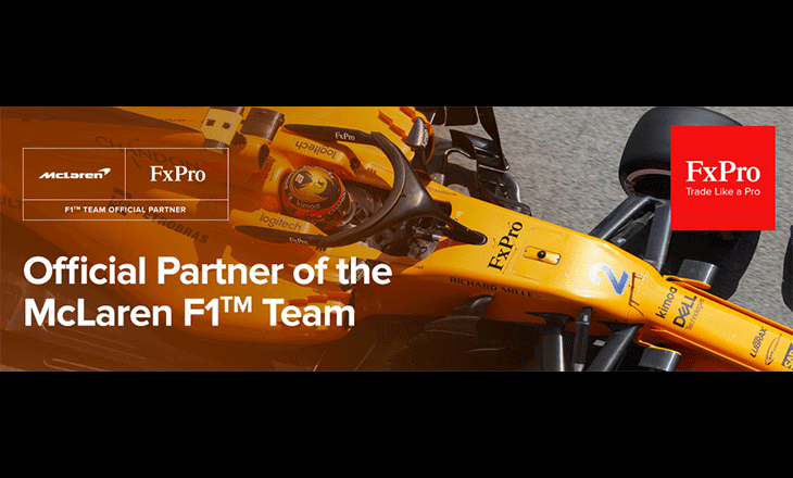 Forex Sports Sponsorship: FxPro continues McLaren F1TM Team partnership
