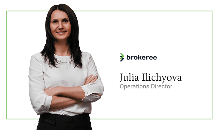 Julia Ilichyova becomes operational director at Brokeree Solutions