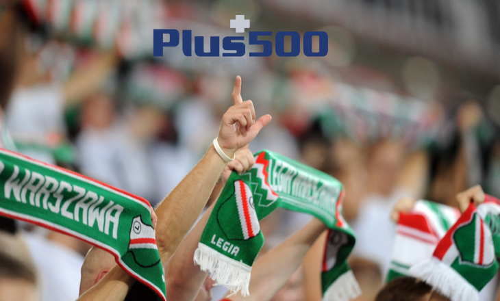 Plus500 selected as primary sponsor of Polish football club Legia Warsaw