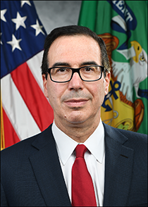 Steven T. Mnuchin, US Department of the Treasury 
