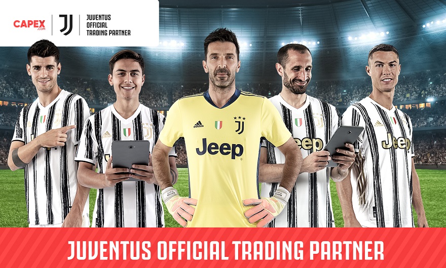 CAPEX.com announces official partnership with Juventus