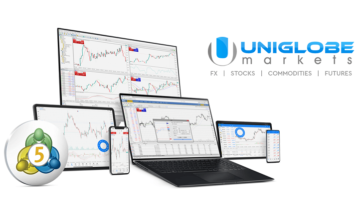 Uniglobe Markets adds MetaTrader 5 for indices, futures and stock trading to its offering