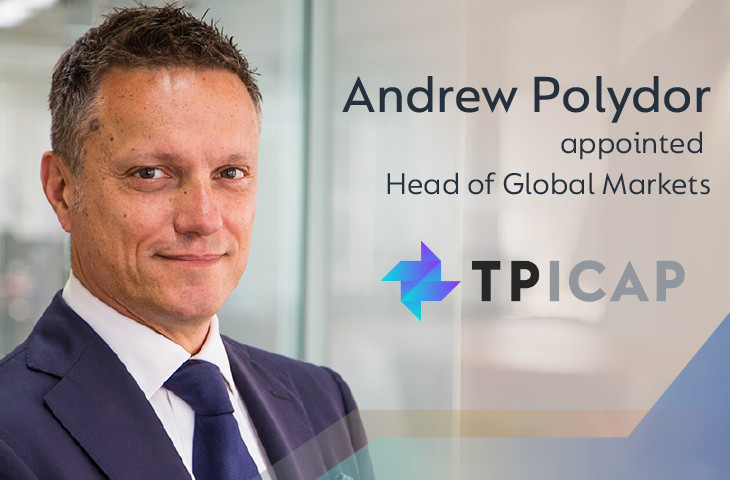 TP ICAP Group appoints Andrew Polydor as Head of Global Markets