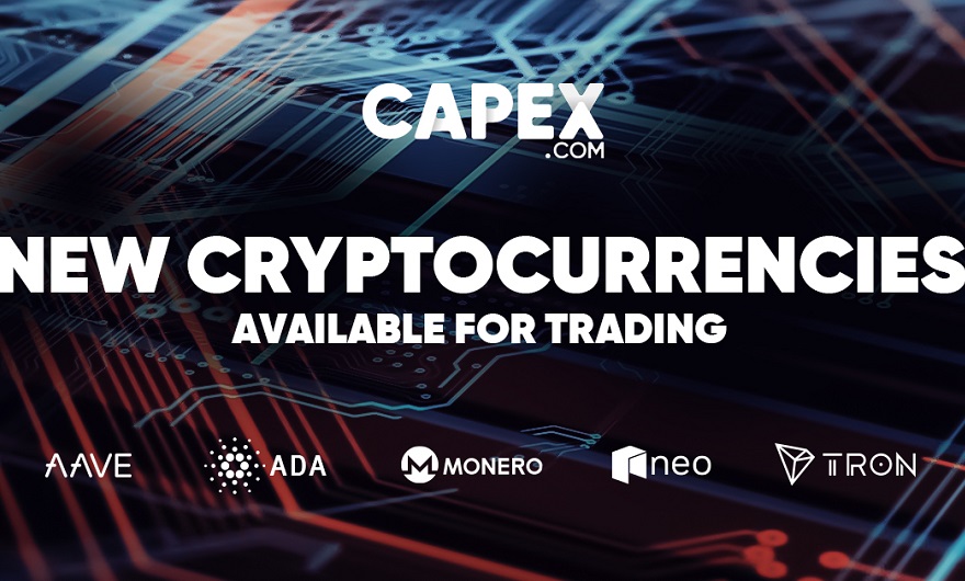 CAPEX.com adds 12 new cryptocurrencies to its offering