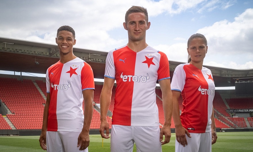 eToro announces partnership with Czech football team SK Slavia Prague