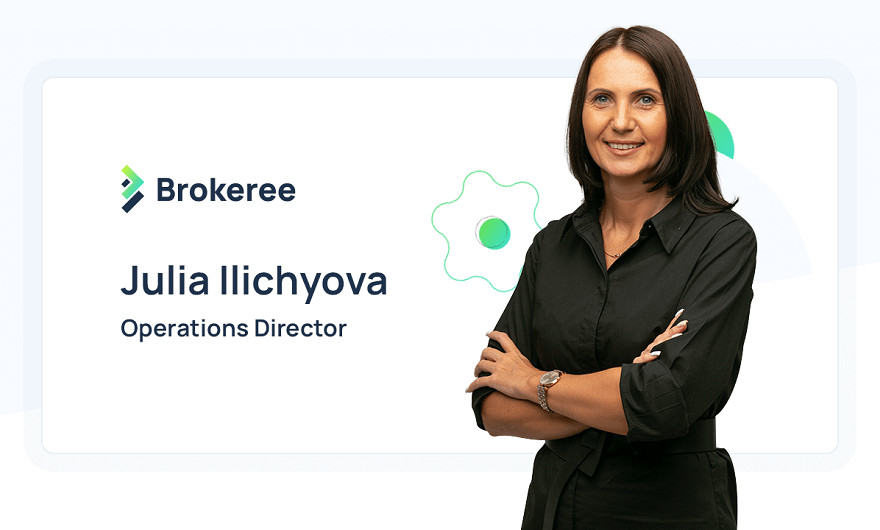 Executive Interview with Julia Ilichyova, operations director in Brokeree Solutions