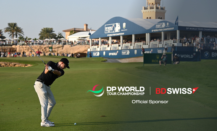 BDSwiss to sponsor DP World Tour Championship