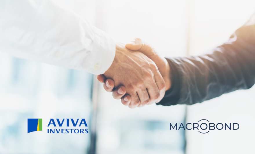 Macrobond and Aviva partner for a live sharing platform