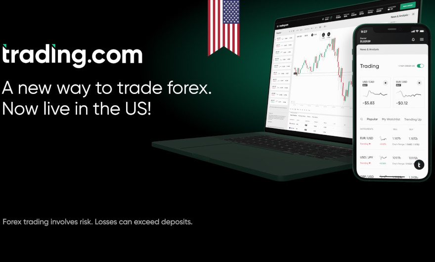 Forex trading service provider Trading.com launches in the US LeapRate