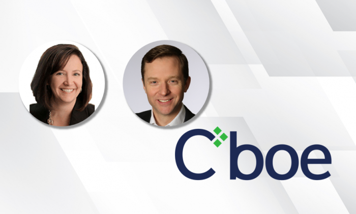 Cboe promotes Tim Lipscomb Stephanie Renner