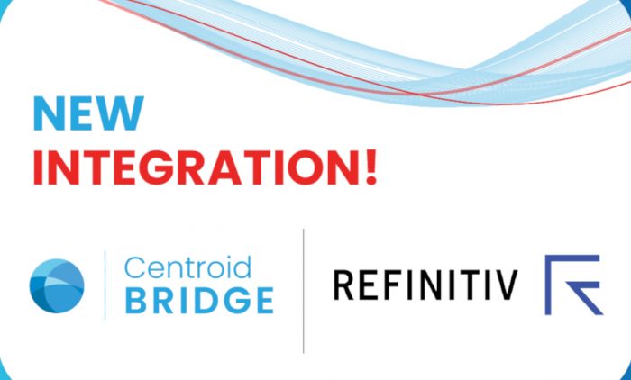 Centroid Bridge announces it supports Refinitiv