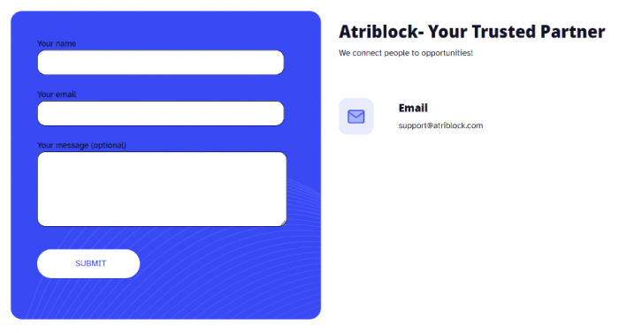atriblock support