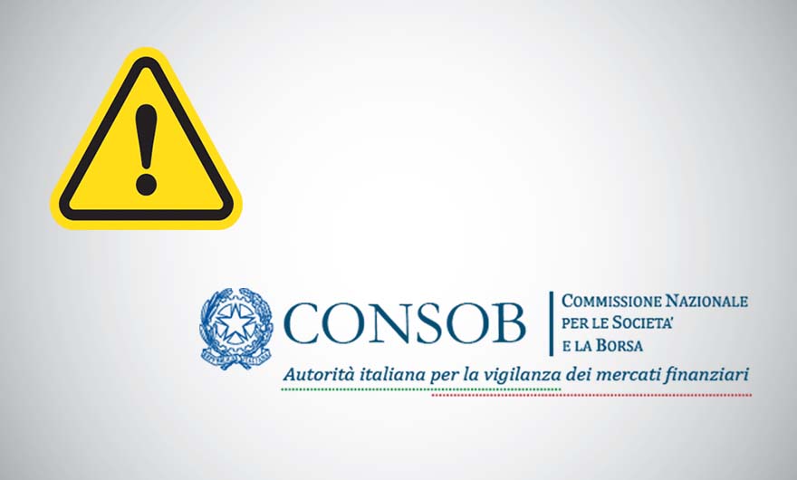 Italy's Consob blocks four more abusive websites