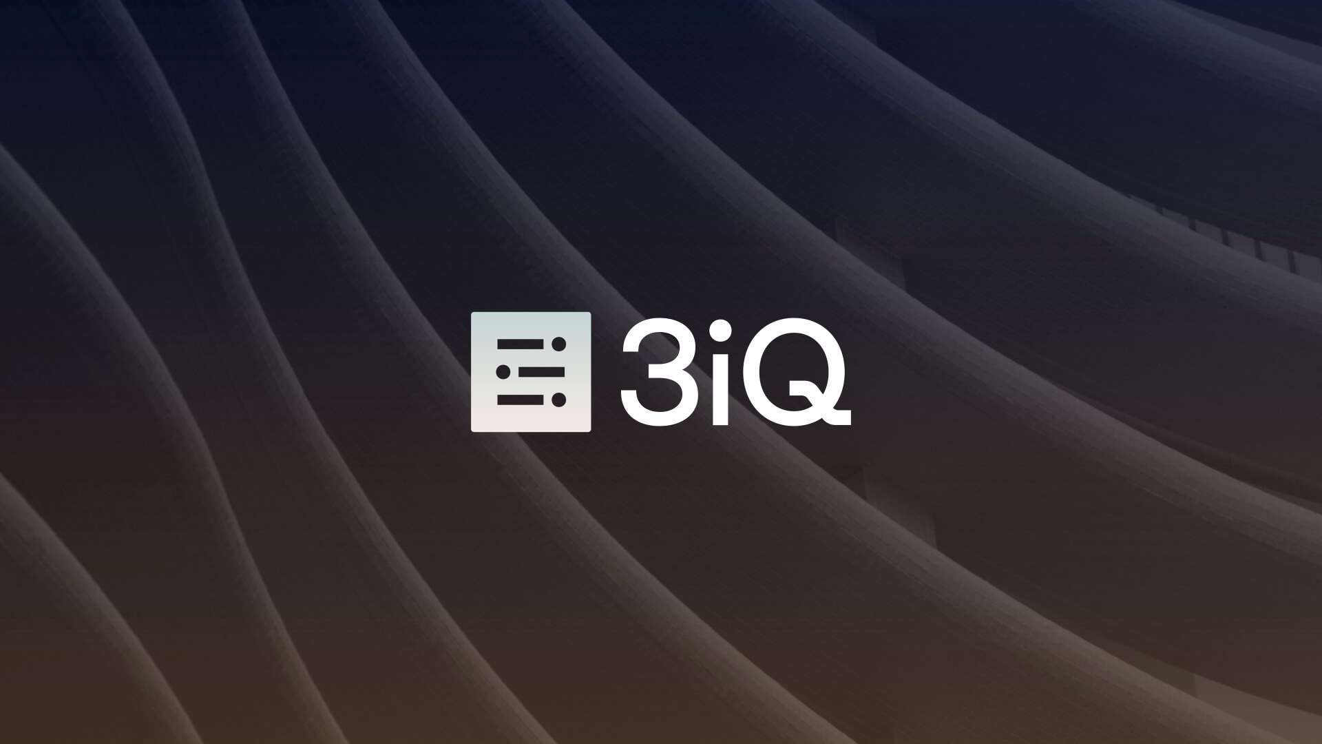 3iQLogo | LeapRate | LeapRate 3iQ logo with a square icon next to the text, displayed on a dark, wavy background (brand banner).