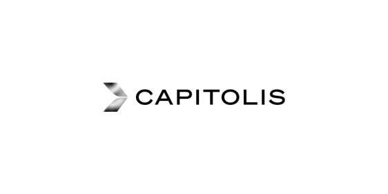 capitolislogo | LeapRate | LeapRate Capitolis logo with a gray chevron mark to the left of the word CAPITOLIS