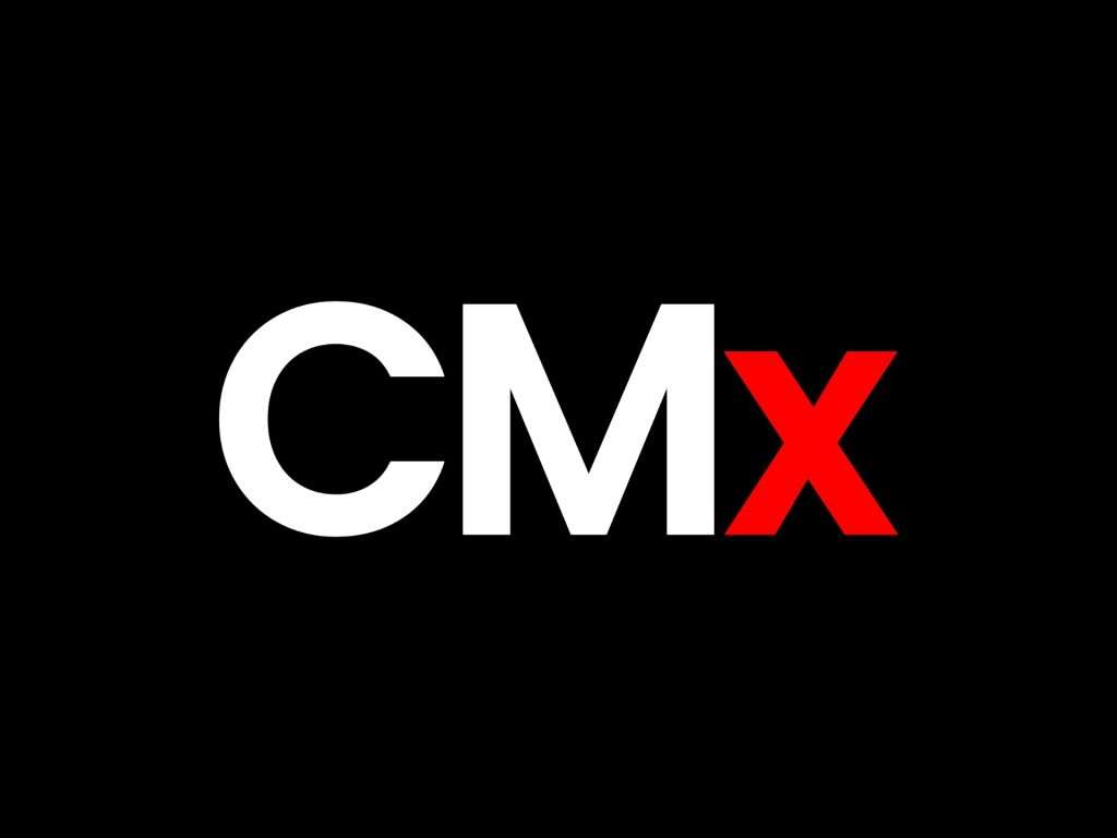 cmx-logo | LeapRate CMX logo on black background with white 'CM' letters and a red 'X' at the end.